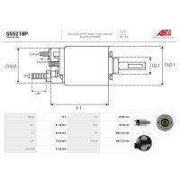 AS-PL SS5218P Magnetschalter, Starter
