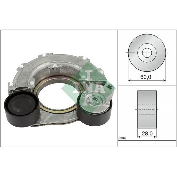 Schaeffler INA 534 0796 10 Riemenspanner, Keilrippenriemen