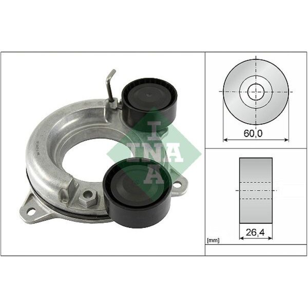 Schaeffler INA 534 0854 10 Riemenspanner, Keilrippenriemen