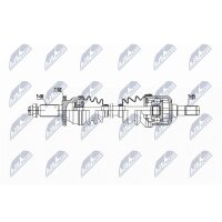NTY NPW-HY-624 Antriebswelle