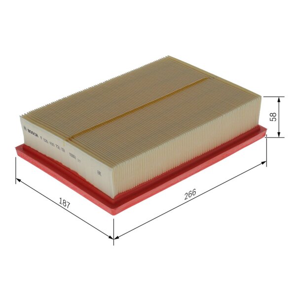 BOSCH F 026 400 720 Luftfilter