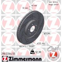 ZIMMERMANN 290.2264.55 Bremsscheibe