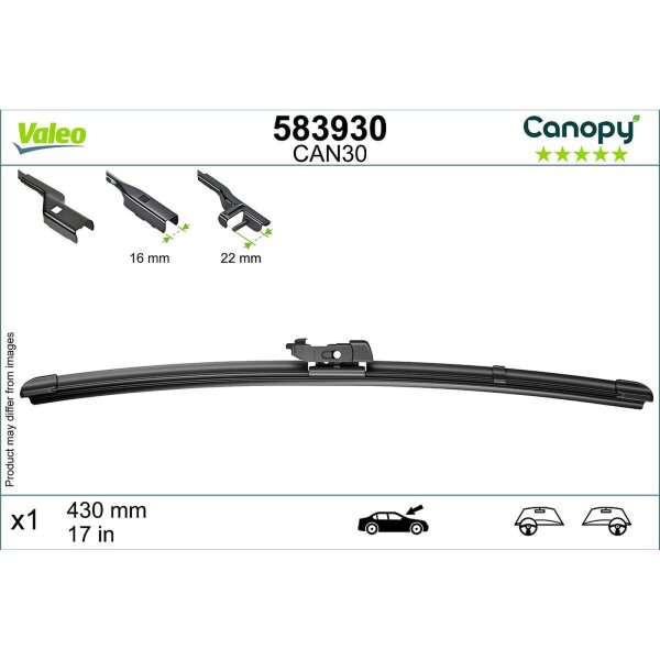 VALEO 583930 Wischblatt