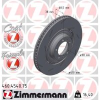 ZIMMERMANN 460.4540.75 Bremsscheibe