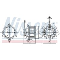 NISSENS 87579 Innenraumgebläse