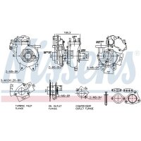 NISSENS 93469 Lader, Aufladung