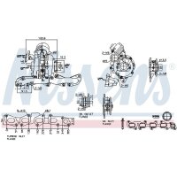 NISSENS 93506 Lader, Aufladung