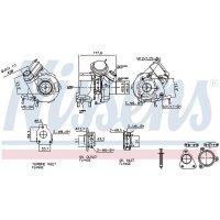 NISSENS 93627 Lader, Aufladung