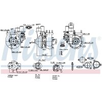 NISSENS 93643 Lader, Aufladung