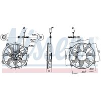 NISSENS 85902 Lüfter, Motorkühlung