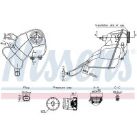 NISSENS 996204 Ausgleichsbehälter, Kühlmittel
