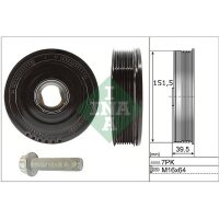 Schaeffler INA 544 0177 20 Riemenscheibe, Kurbelwelle