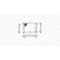 MAGNETI MARELLI 350213212400 Kühler, Motorkühlung