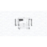 MAGNETI MARELLI 350213212700 Kühler, Motorkühlung