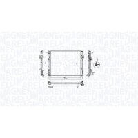 MAGNETI MARELLI 350213212900 Kühler, Motorkühlung
