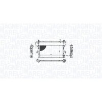 MAGNETI MARELLI 350213213100 Kühler, Motorkühlung