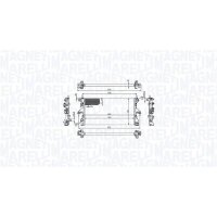 MAGNETI MARELLI 350213215100 Kühler, Motorkühlung