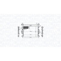 MAGNETI MARELLI 350213215800 Kühler, Motorkühlung