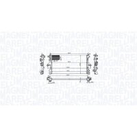 MAGNETI MARELLI 350213216800 Kühler, Motorkühlung