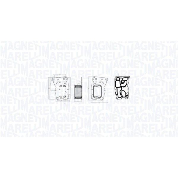 MAGNETI MARELLI 350300000300 Ölkühler, Motoröl
