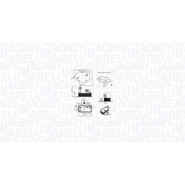 MAGNETI MARELLI 350300000700 Ölkühler, Motoröl