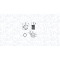 MAGNETI MARELLI 350300002900 Ölkühler,...