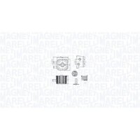 MAGNETI MARELLI 350300003500 Ölkühler,...
