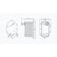 MAGNETI MARELLI 350300004000 Ölkühler,...