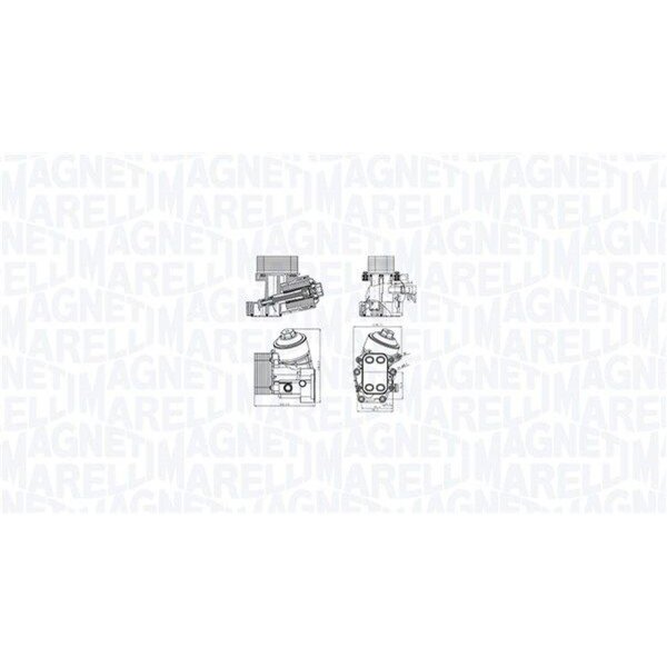 MAGNETI MARELLI 350300004100 Ölkühler, Motoröl