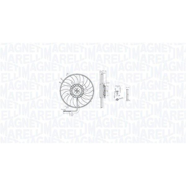 MAGNETI MARELLI 069422848010 Lüfter, Motorkühlung