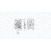 MAGNETI MARELLI 069422857010 Lüfter, Motorkühlung