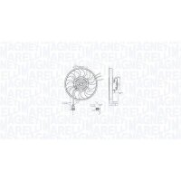MAGNETI MARELLI 069422888010 Lüfter, Motorkühlung