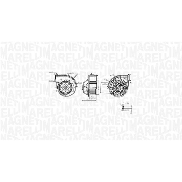 MAGNETI MARELLI 069412761010 Innenraumgebläse