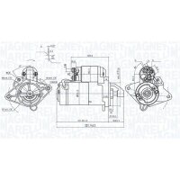 MAGNETI MARELLI 063721415010 Starter