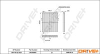 DR!VE+ DP1110.12.1024 Filter, Innenraumluft
