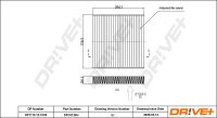 DR!VE+ DP1110.12.1038 Filter, Innenraumluft