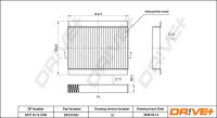 DR!VE+ DP1110.12.1096 Filter, Innenraumluft