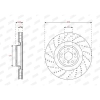 JURID 563483JC-1 Bremsscheibe