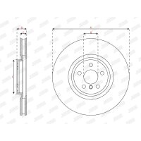 JURID 563668JC-1 Bremsscheibe