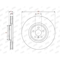 JURID 563669JC-1 Bremsscheibe