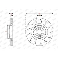 JURID 563670JC-1 Bremsscheibe