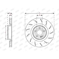 JURID 563670JC-1 Bremsscheibe