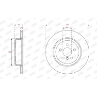 JURID 563686JC-1 Bremsscheibe