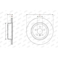 JURID 563686JC-1 Bremsscheibe