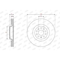 JURID 563706JC-1 Bremsscheibe