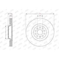 JURID 563706JC-1 Bremsscheibe
