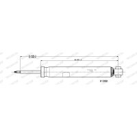 MONROE G1399 Stoßdämpfer