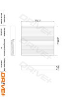 DR!VE+ DP1110.12.0430 Filter, Innenraumluft
