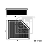 FEBI BILSTEIN 184238 Luftfilter