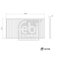 FEBI BILSTEIN 182548 Filter, Innenraumluft